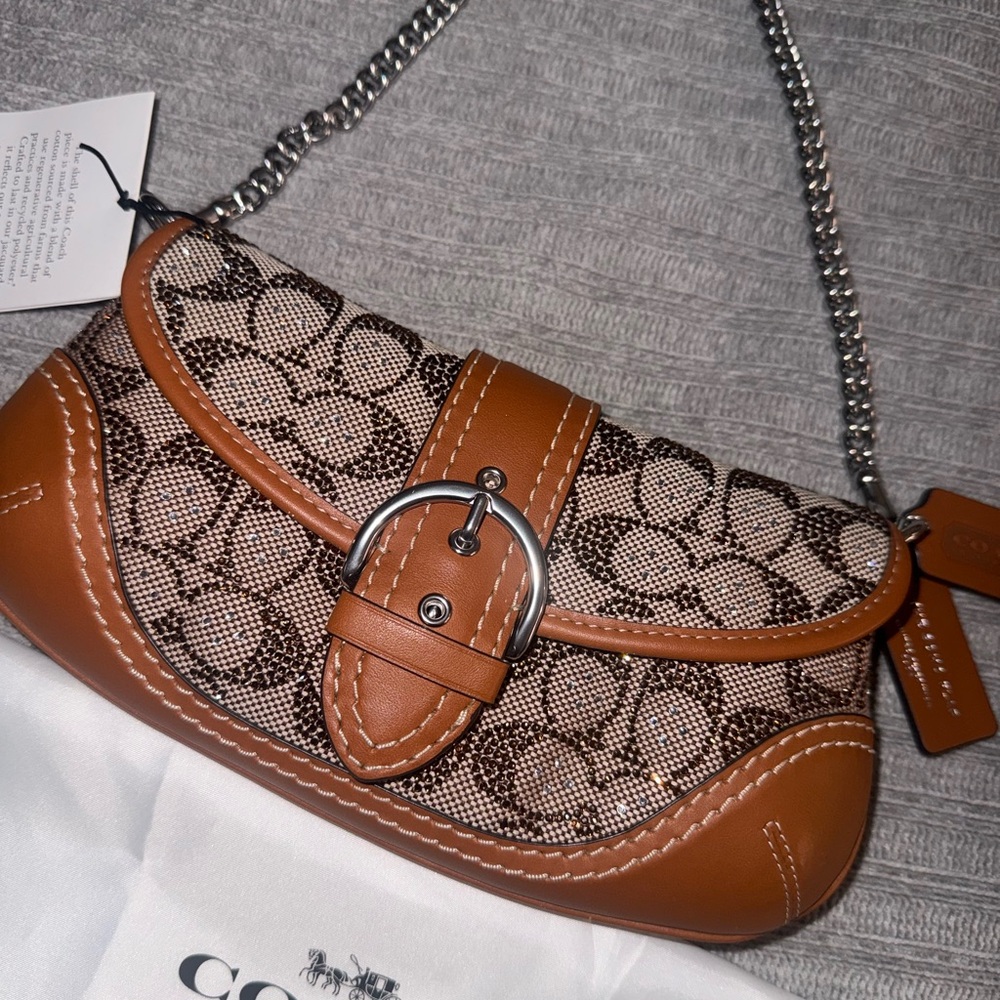 SOLD, DO NOT BUY *****COACH SOHO BAG 25
In Crystal Signature Jacquard - Picture 10 of 10